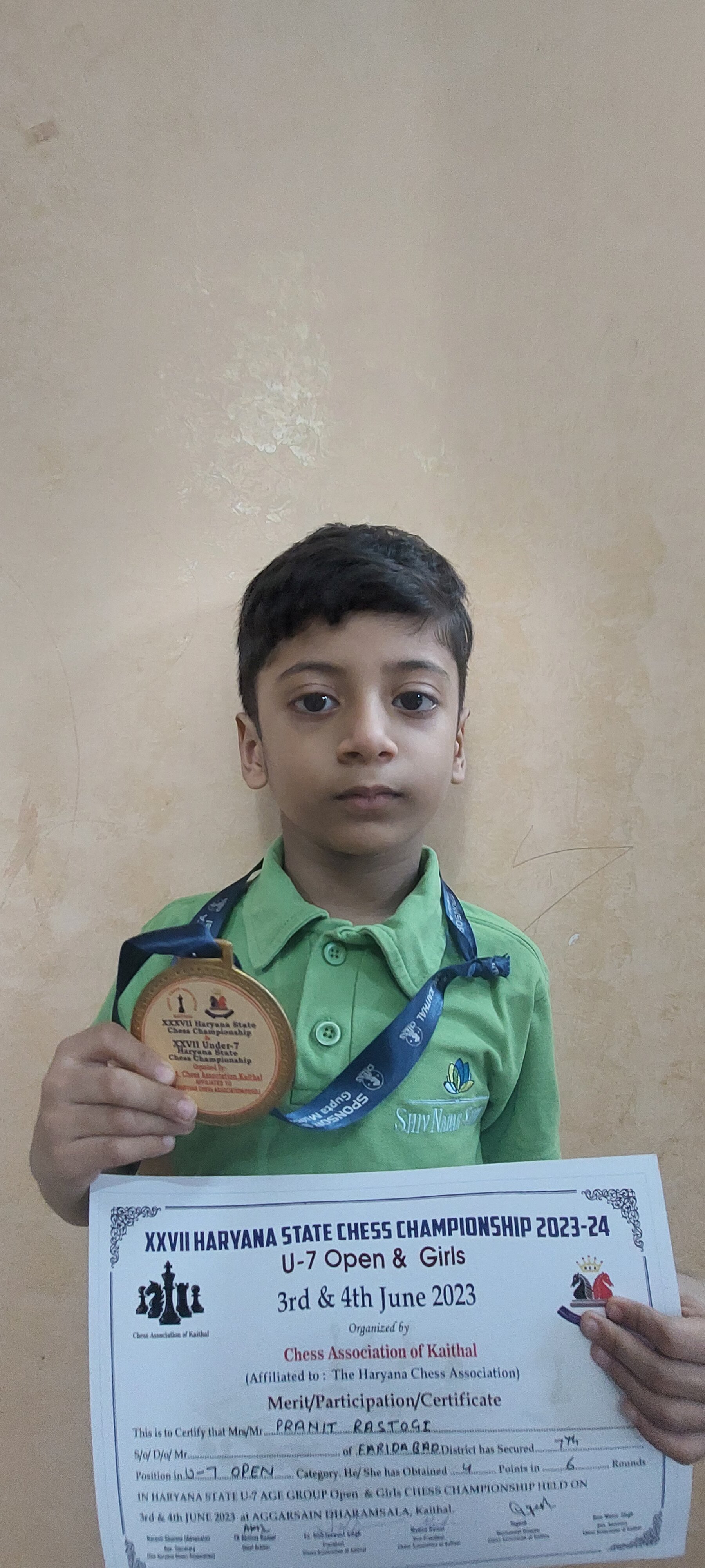 Triumphs on the Chessboard: Pranit Rastogi