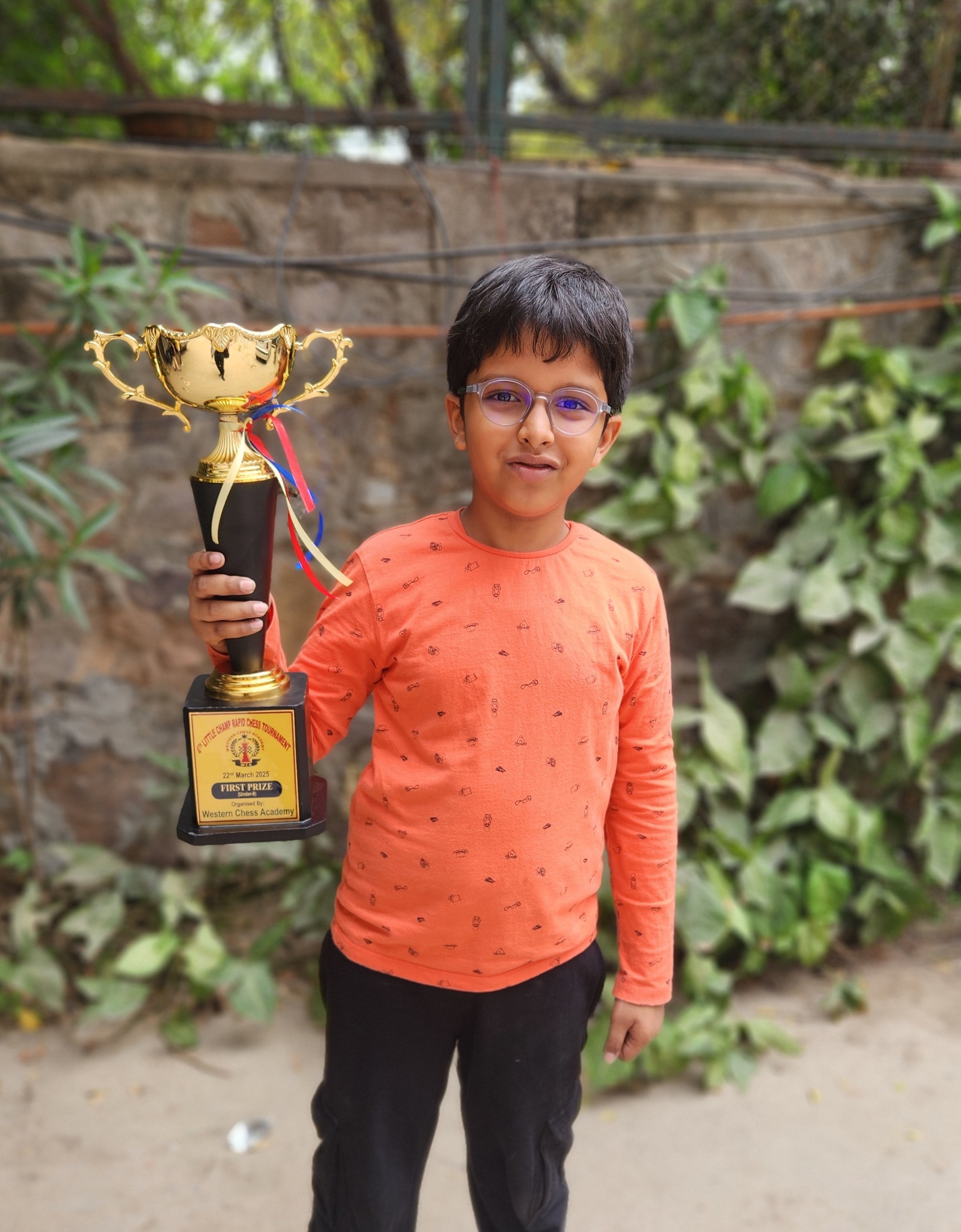 Aruj Sahai Shines at the 4th Little Champ Rapid Chess Tournament