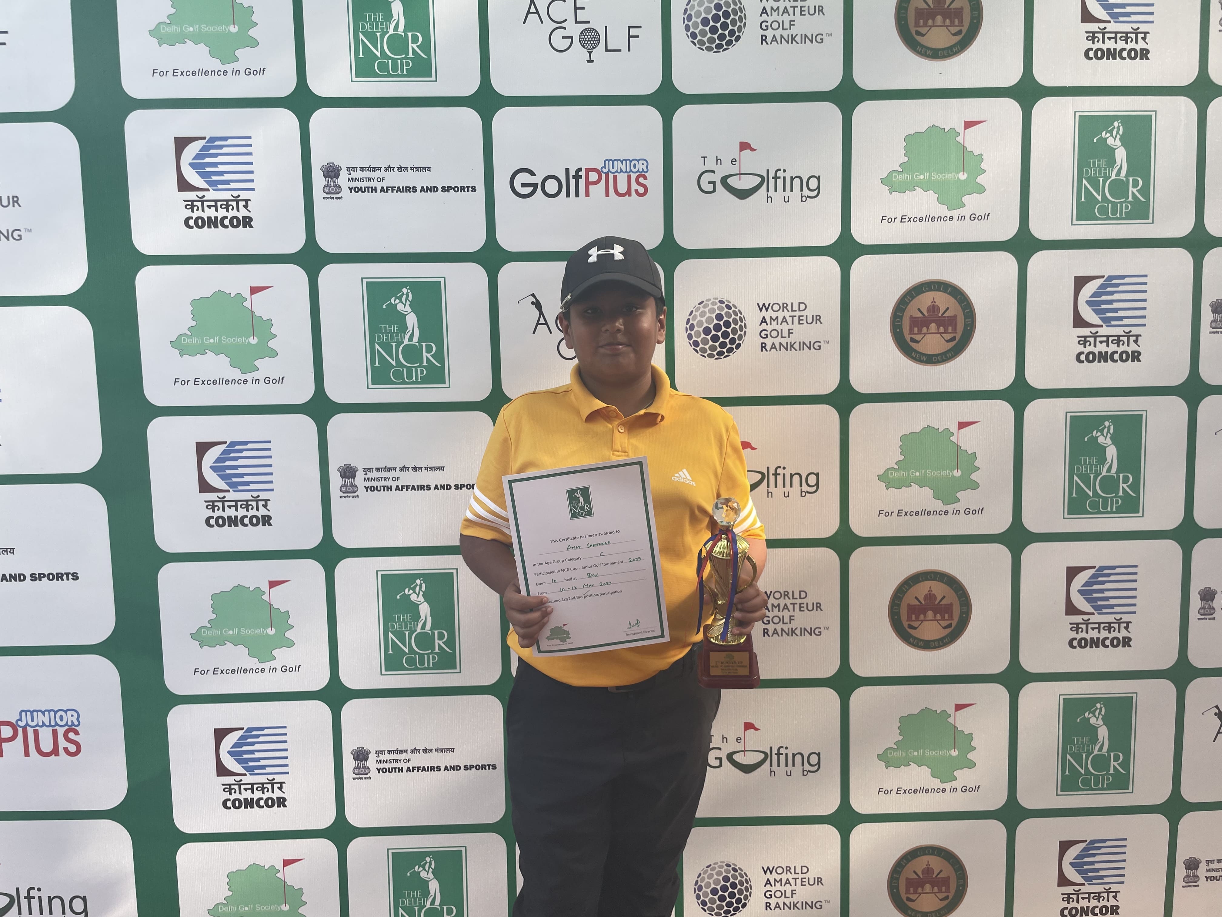 The Budding Golfer, Aney Shankkar!