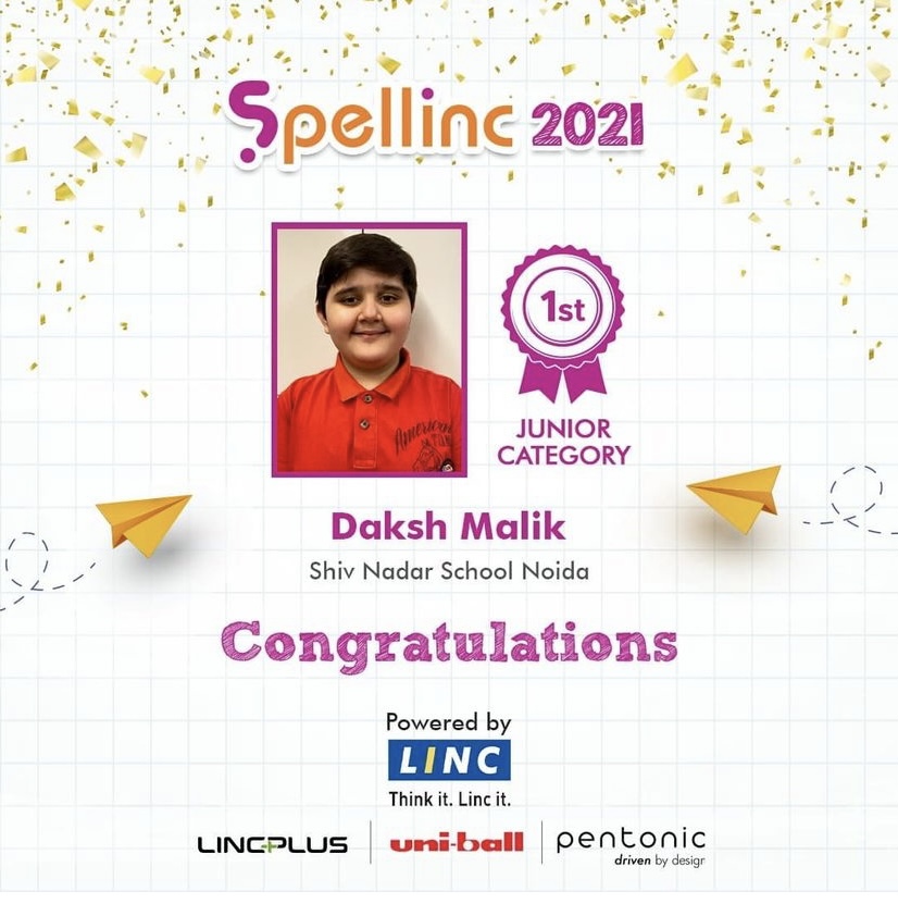Congratulations to Daksh Malik