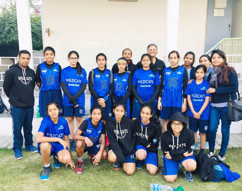 Shiv Nadar School girls win Bronze at State Inter-School Basketball Championship