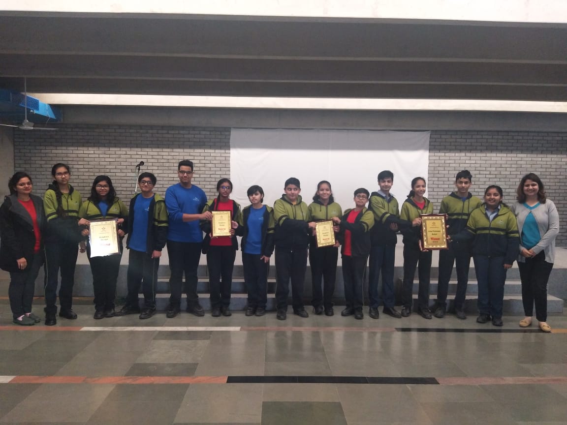 Presidium School, Gurgaon for Techno Fest Competition