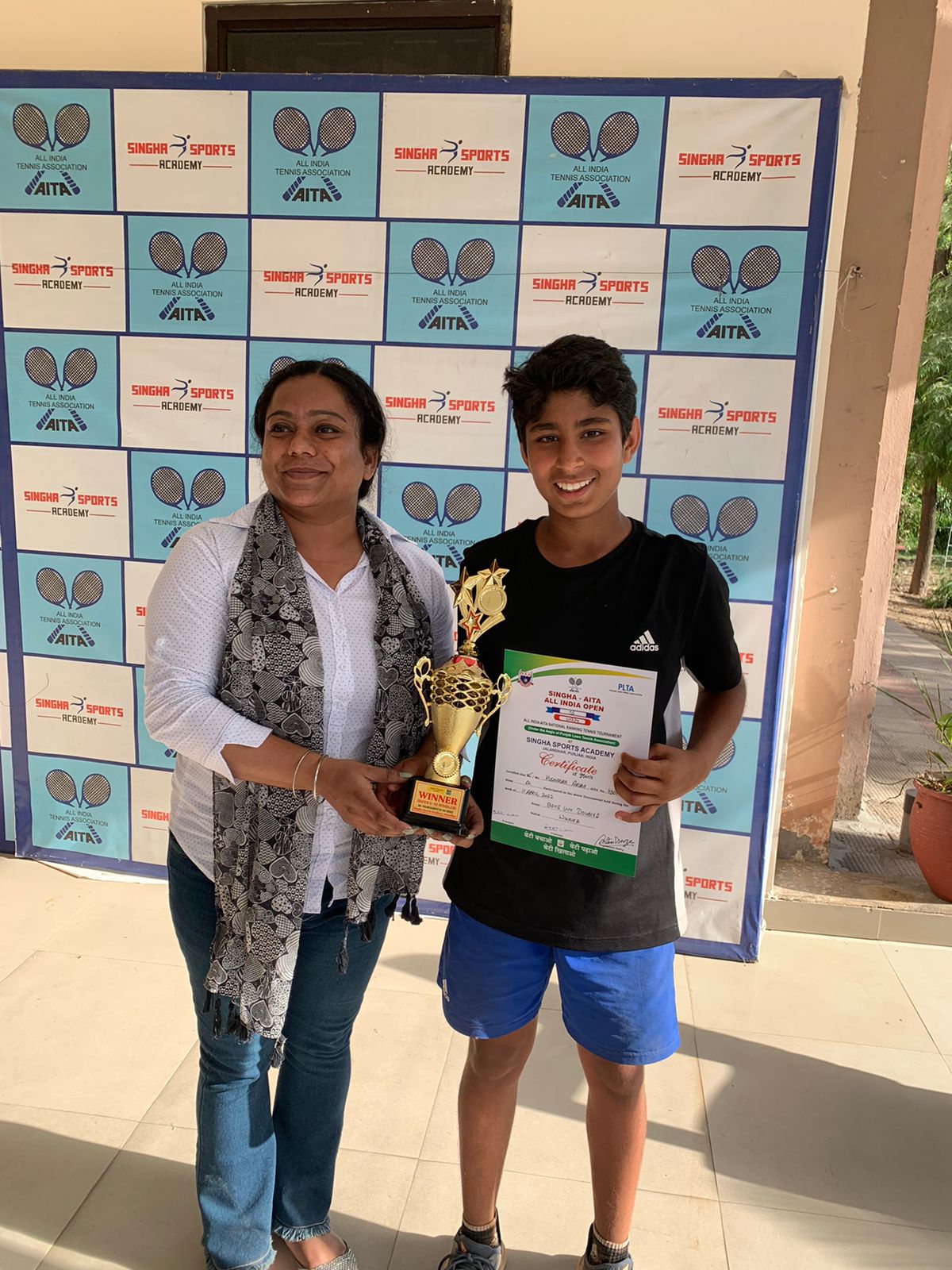 Tavish Pahwa wins AITA Super Series