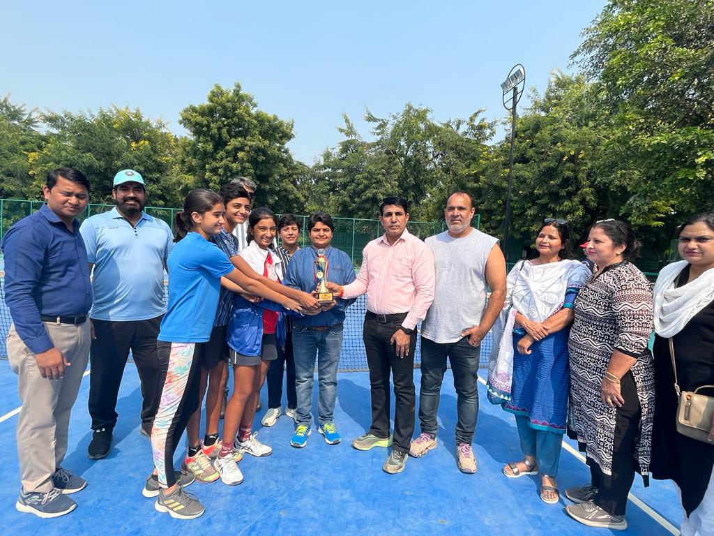 Faridabad's Victory in Haryana State SGFI Under 14 Tennis Tournament