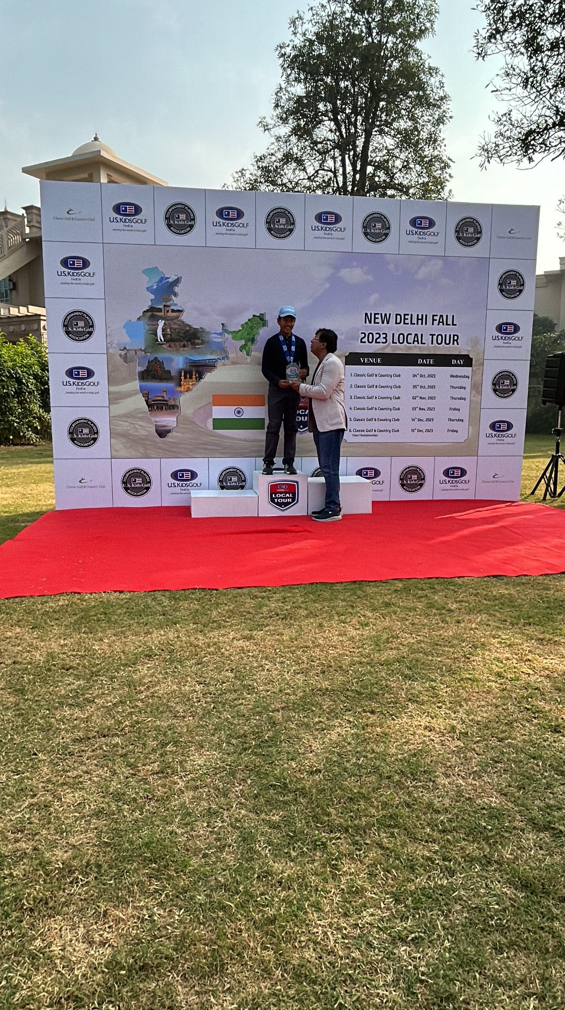 Young Golfer Siddhant Sharma: Tour Champion 2023