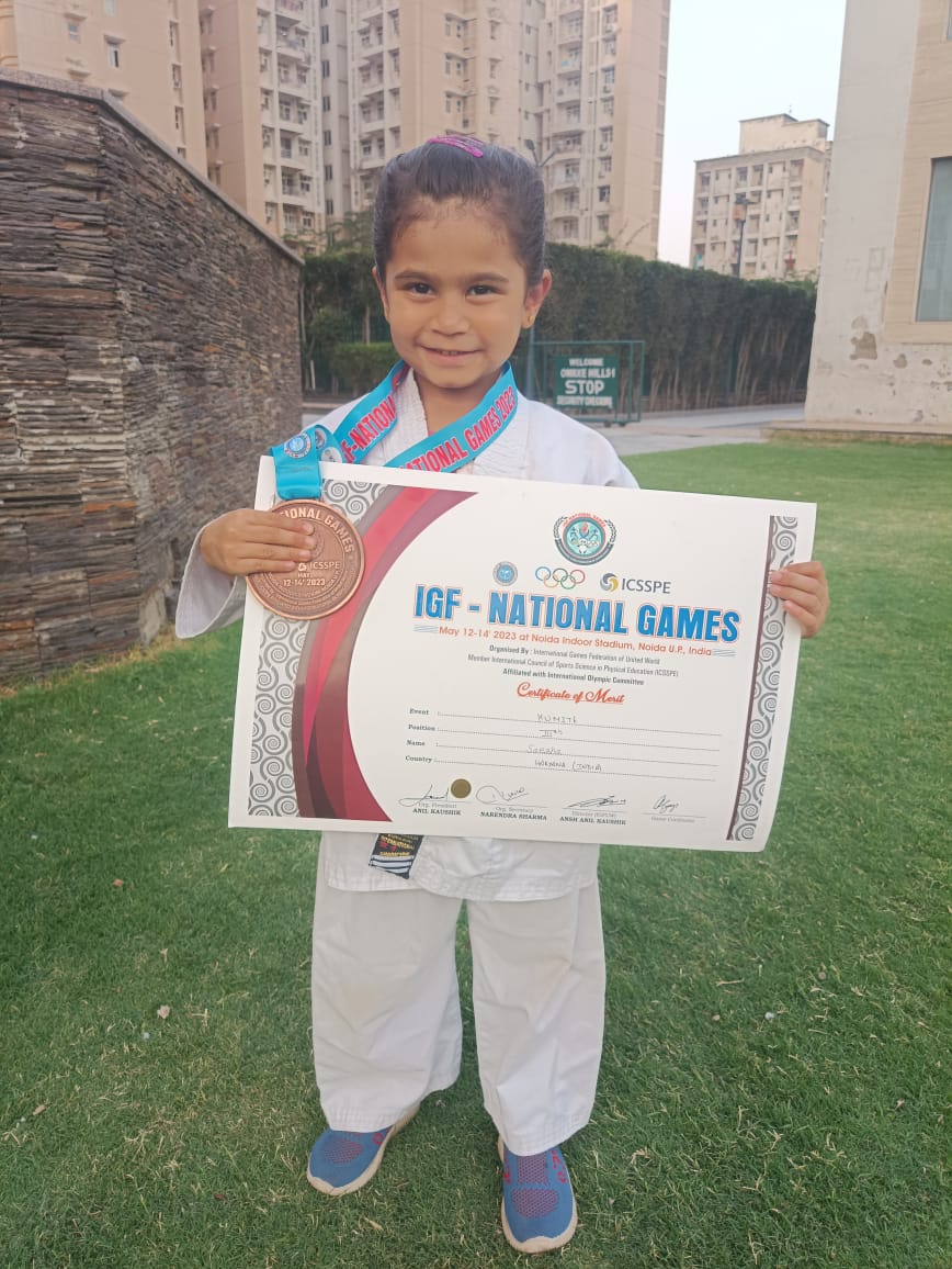 Saesha Murthy Triumphs with Bronze