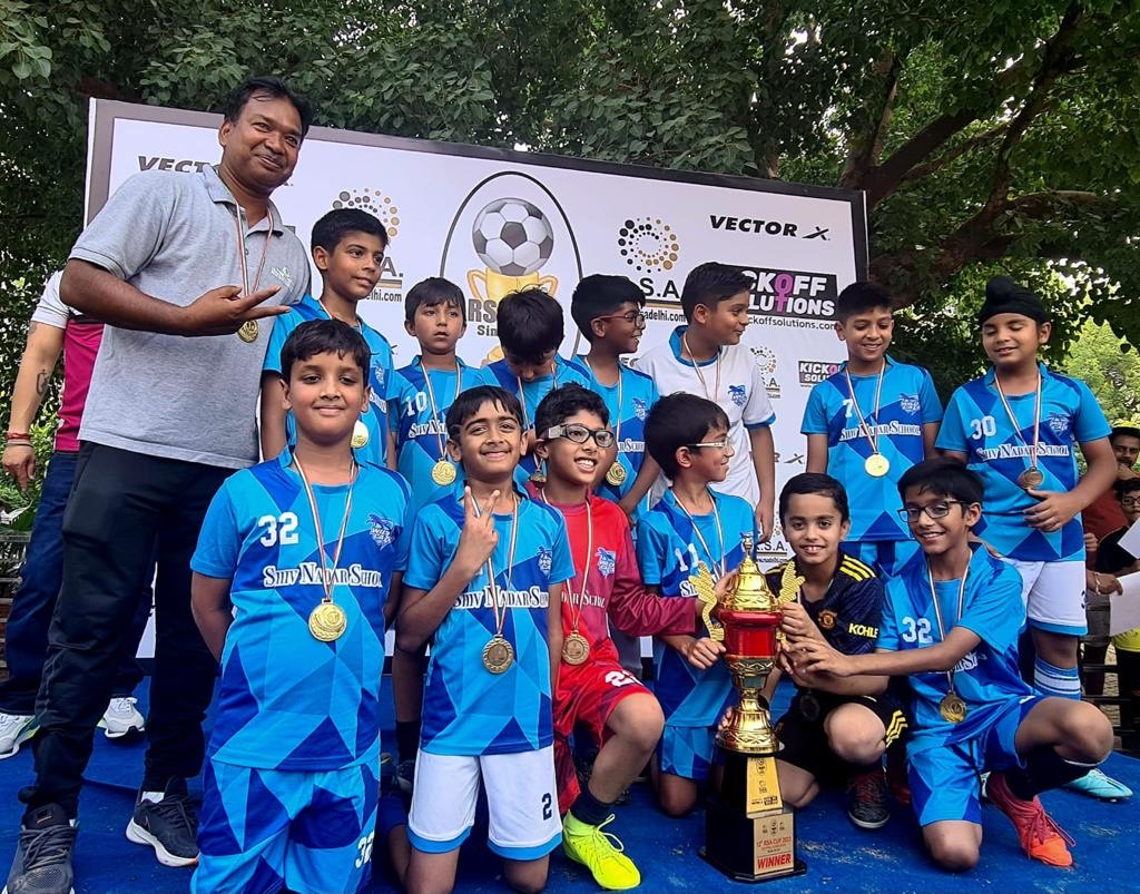 SNSF U-10 Boys Football Team Clinches RSA Cup for the 3rd Consecutive Year