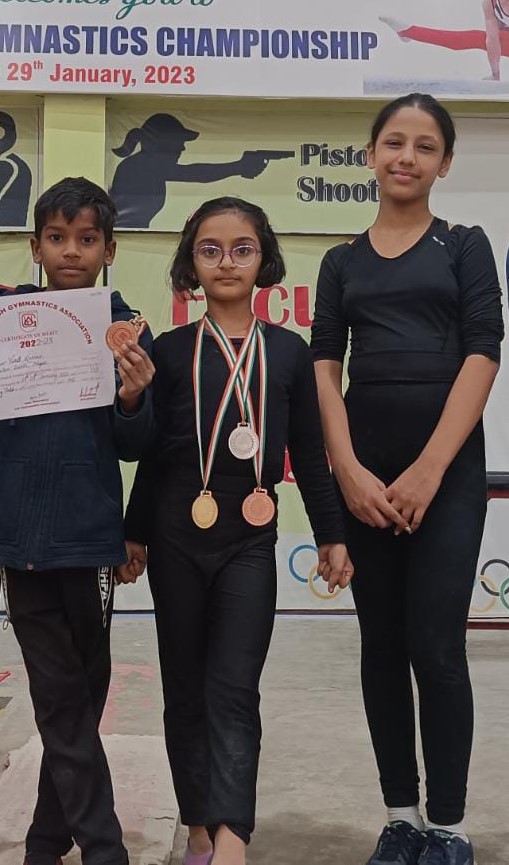 The Junior Gymnasts make us proud !