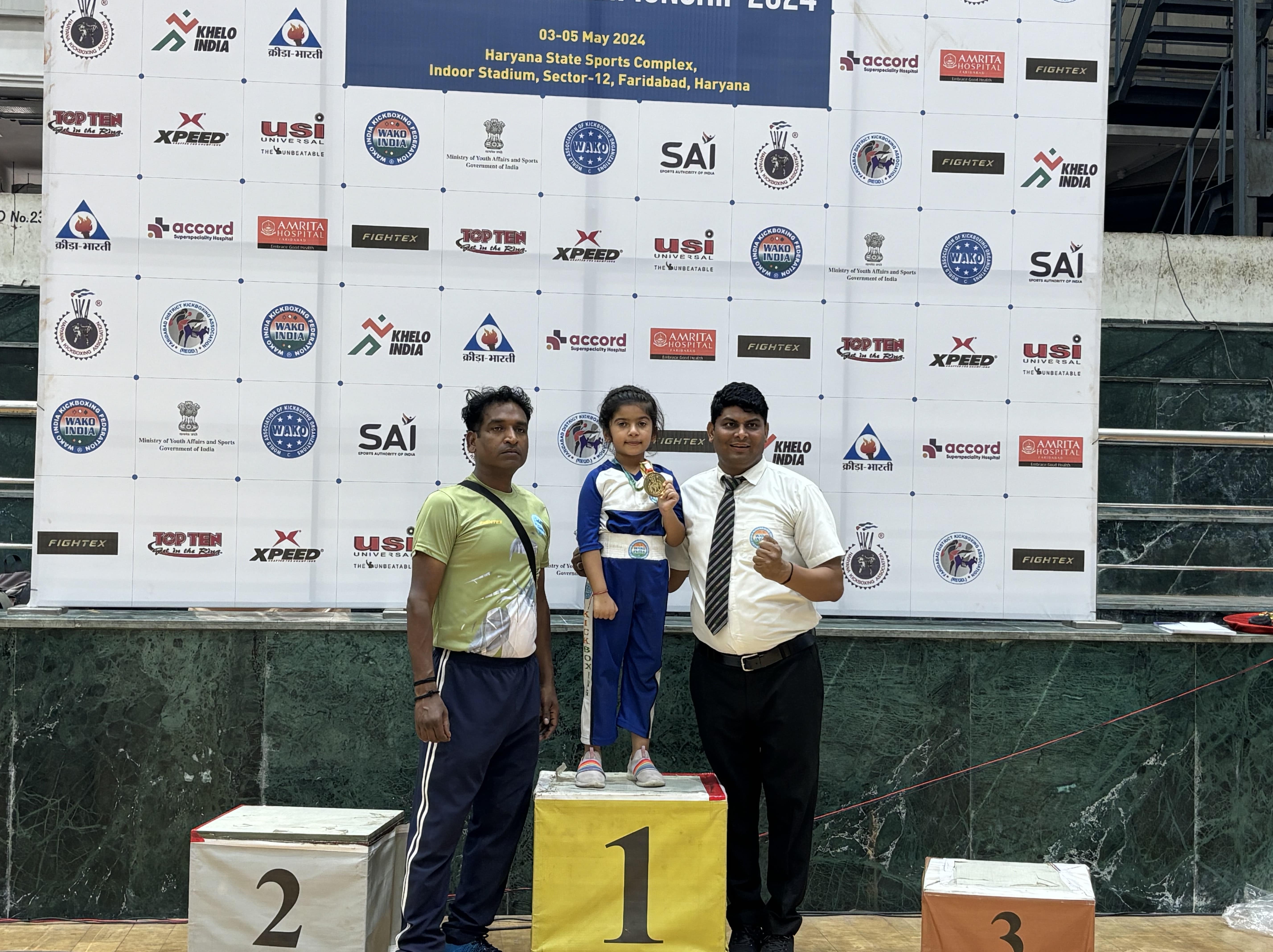 Aadya Kakkar Wins Gold