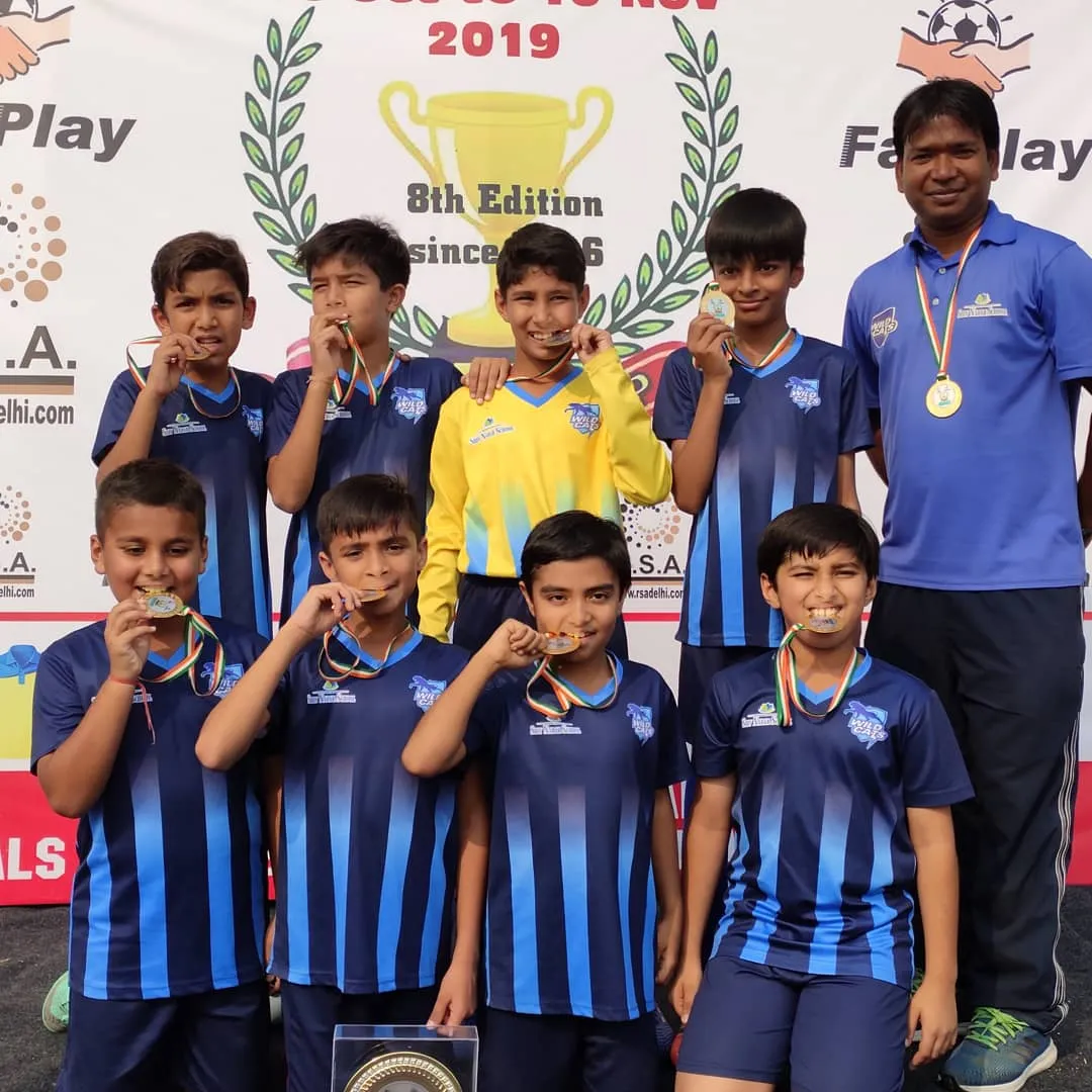 U-10 Football Team Won