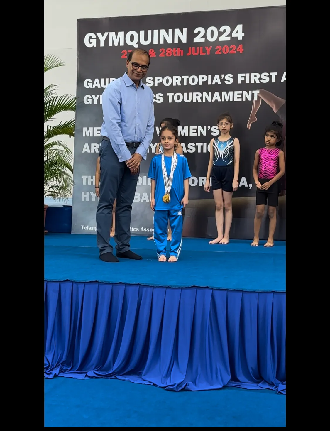 Avantika's Triumph at Gaudium Sportopia Gymnastics Tournament