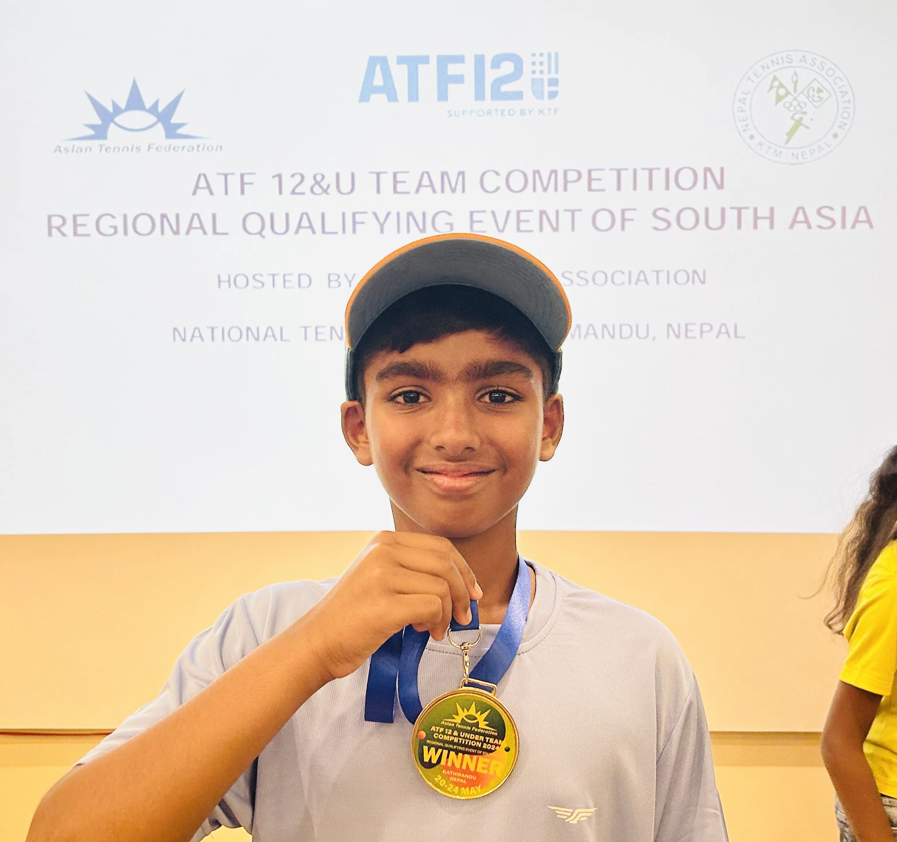 Yuvaan Garg Shines in South Asian U-12 Tennis Championship