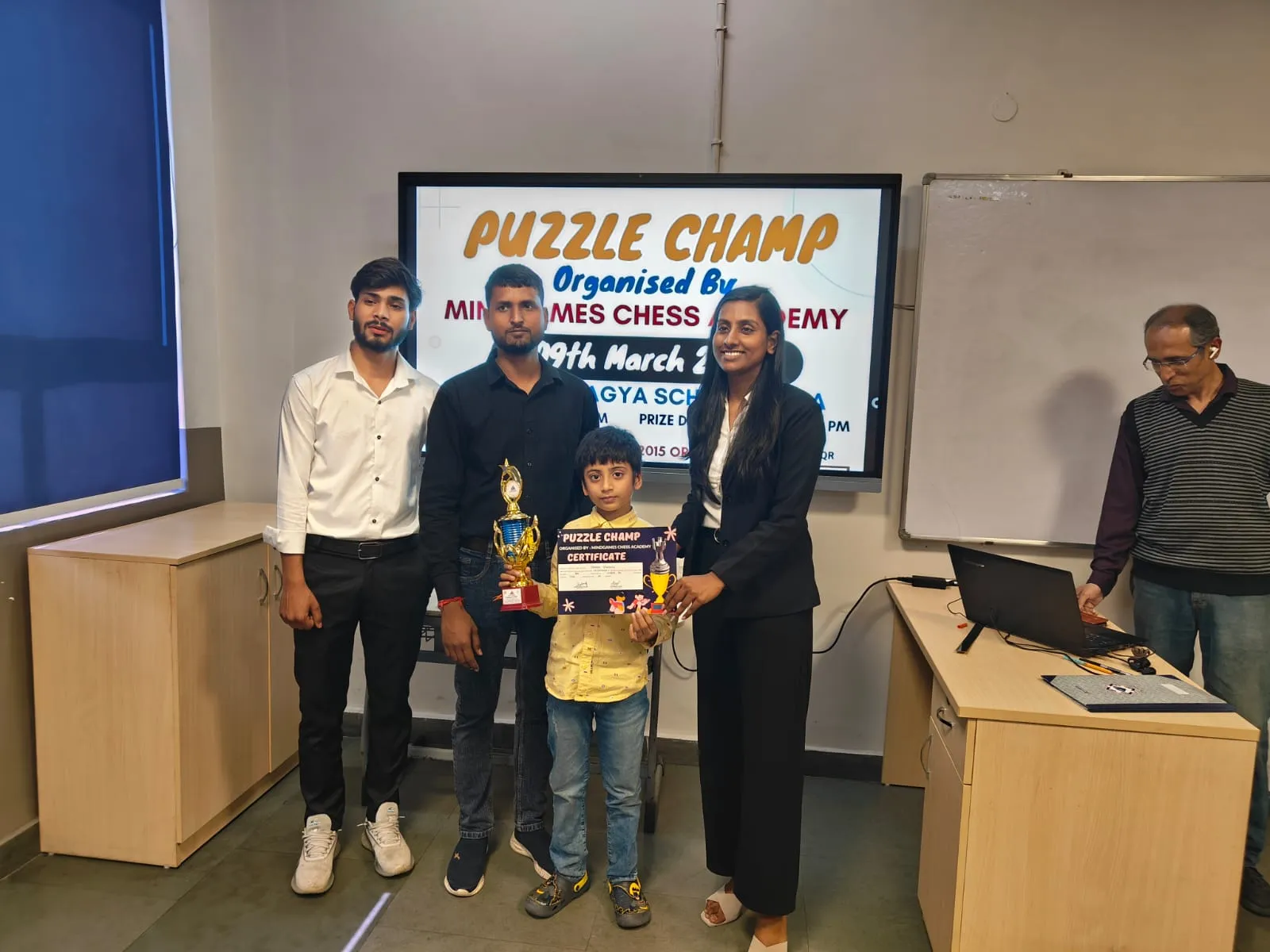 Pranit Rastogi Shines Again in Chess and Puzzle Championship