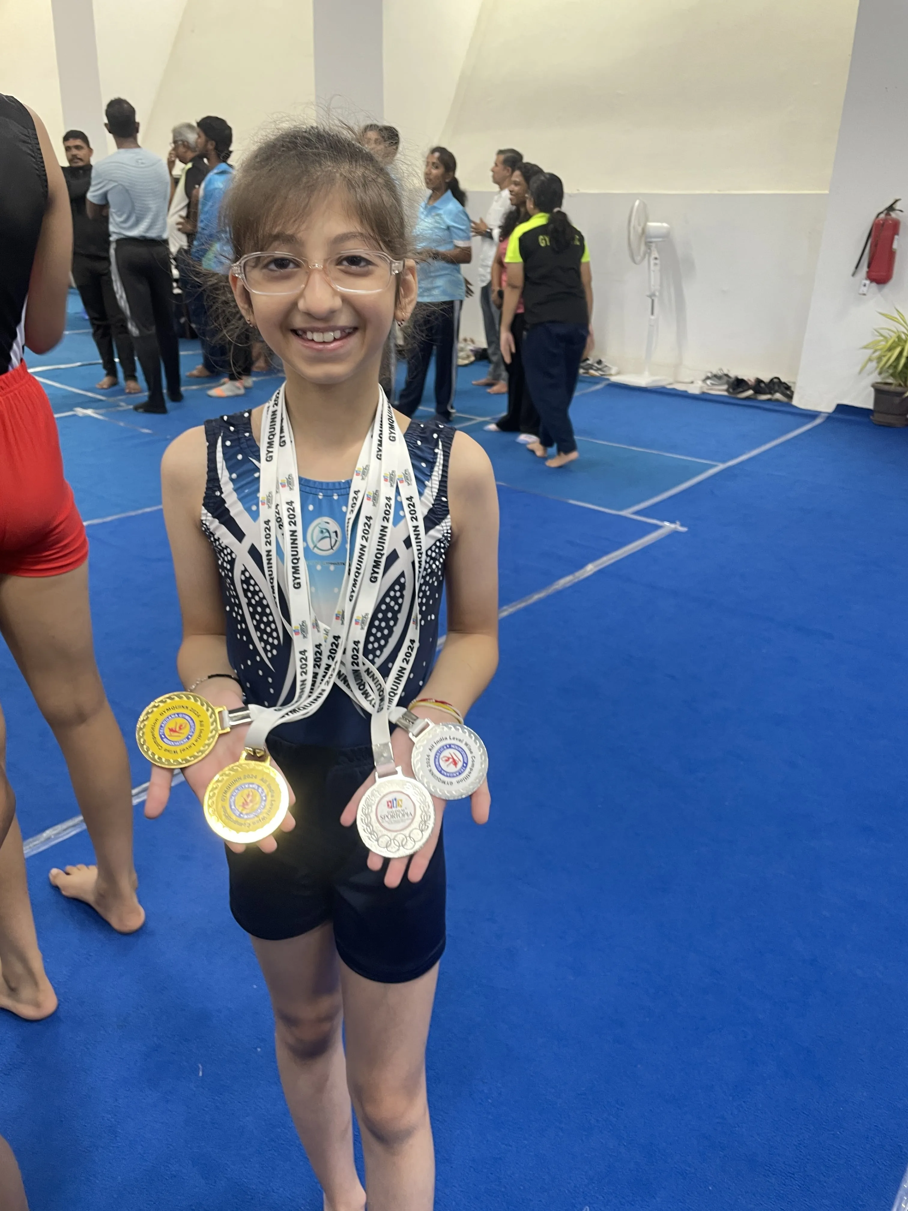 Kaira Thakkar Excels in Gymnastics